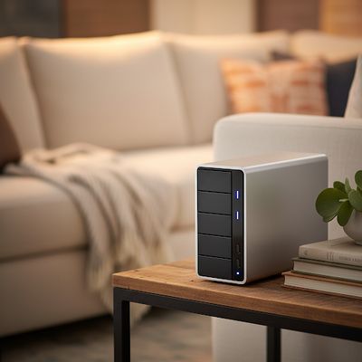 Long-term Storage NAS on a desk